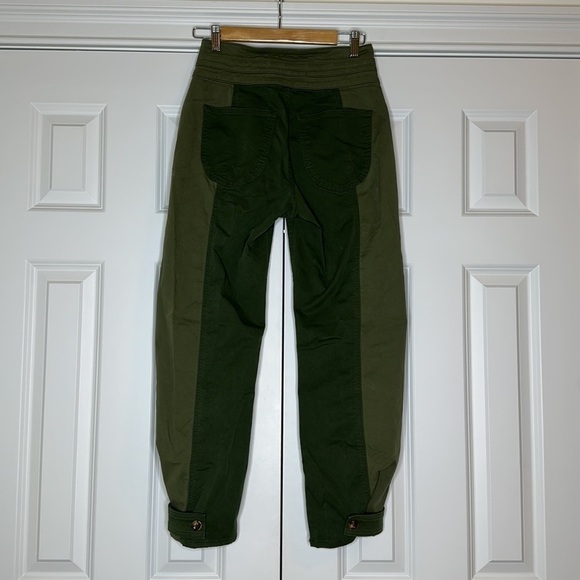 Veronica Beard Marley High-Rise Straight Two-Toned Convertible Leg Jeans 26 - Picture 8 of 11